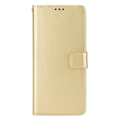 For ZTE Blade V40 Pro Leather Wallet Magnetic Case Crazy Horse Texture Viewing Stand Folio Book Cover with Wrist Strap