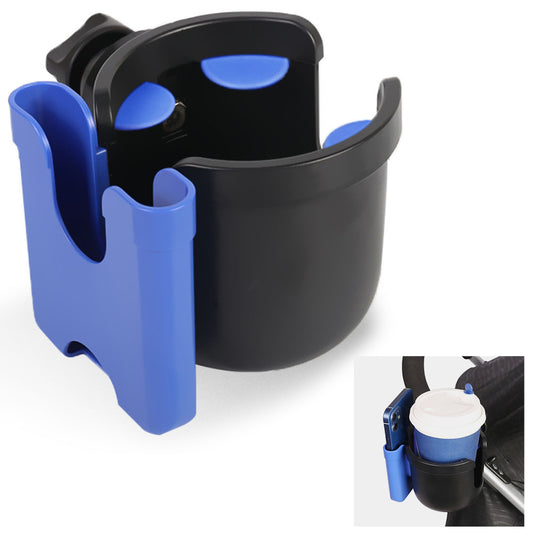 Infant Baby Stroller 2-in-1 ABS Milk Bottle Cup Holder Organizer with Phone Holder