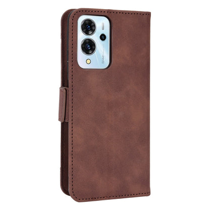 For ZTE Blade V40 Pro Multiple Card Slots Phone Cover Impact Resistant PU Leather Wallet Stand Case