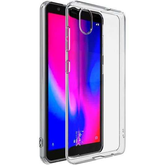 IMAK UX-5 Series for ZTE Blade A3 (2020) Mobile Phone Case Soft Clear TPU Anti-Drop Cell Phone Shell Cover