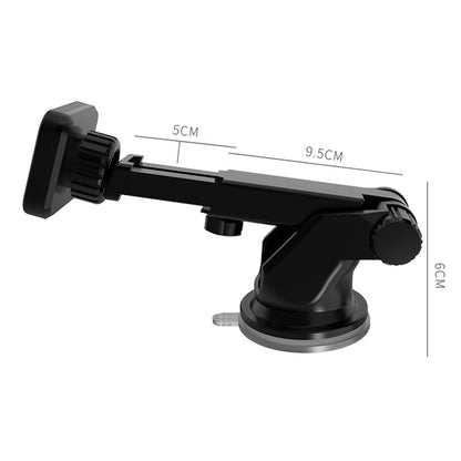 SUMI-TAP STH-S04Y Retractable Magnetic Bracket Car Mount Phone Holder Adjustable Dashboard Phone Stand for Various Mobile Phones