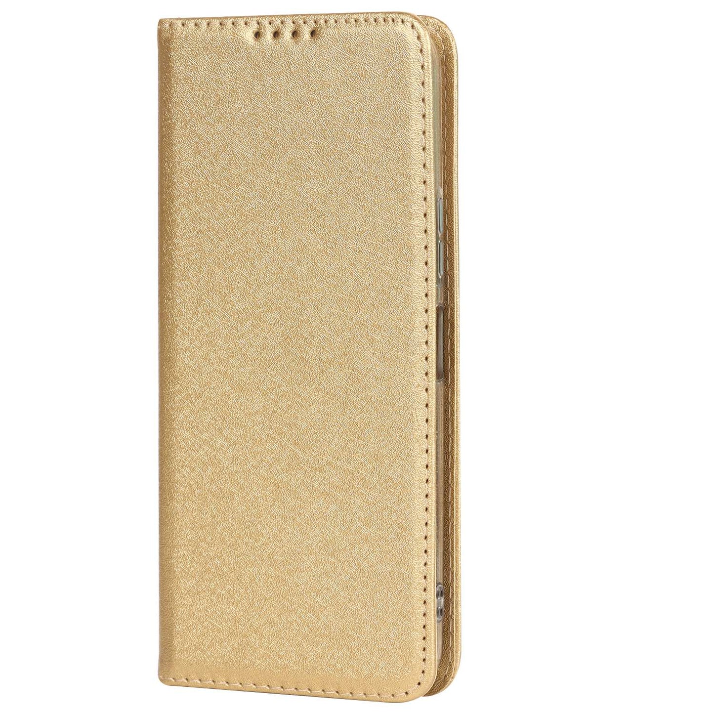 For ZTE Libero 5G II Anti-scratch PU Leather Silk Texture Phone Case Stand Wallet Full Protection Mobile Phone Cover with Strap