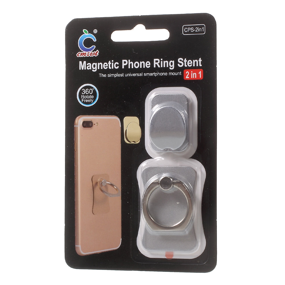 CMZWT Metal Ring Kickstand Finger Grip Holder Mobile Phone Bracket Stand