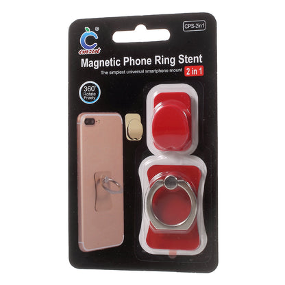 CMZWT Metal Ring Kickstand Finger Grip Holder Mobile Phone Bracket Stand