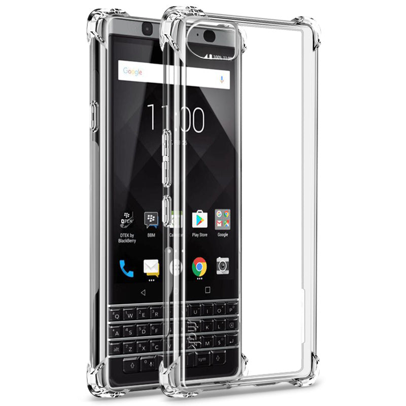 IMAK for BlackBerry Keyone DTEK70 Silky Anti-drop TPU Mobile Shell + Screen Protector Film