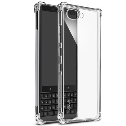 IMAK Skin Feel Anti-drop TPU Shell + Explosion-proof Screen Film for BlackBerry Key2