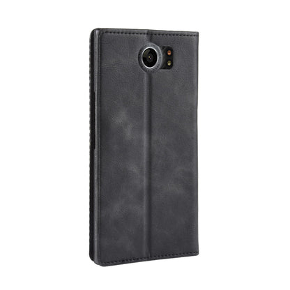 Vintage Style PU Leather Mobile Phone Case Accessory for BlackBerry Priv