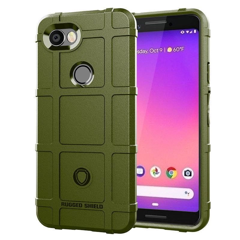 Anti-shock Square Grid Texture Soft TPU Phone Cover for Google Pixel 3a