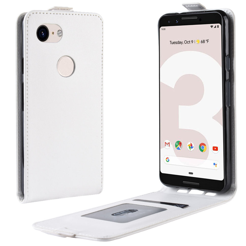 Crazy Horse [Vertical Flip] Leather Case Accessory for Google Pixel 3a