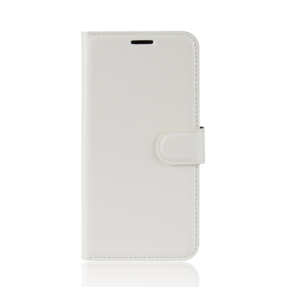 Litchi Skin PU Leather Wallet Case with Stand for Google Pixel 3a