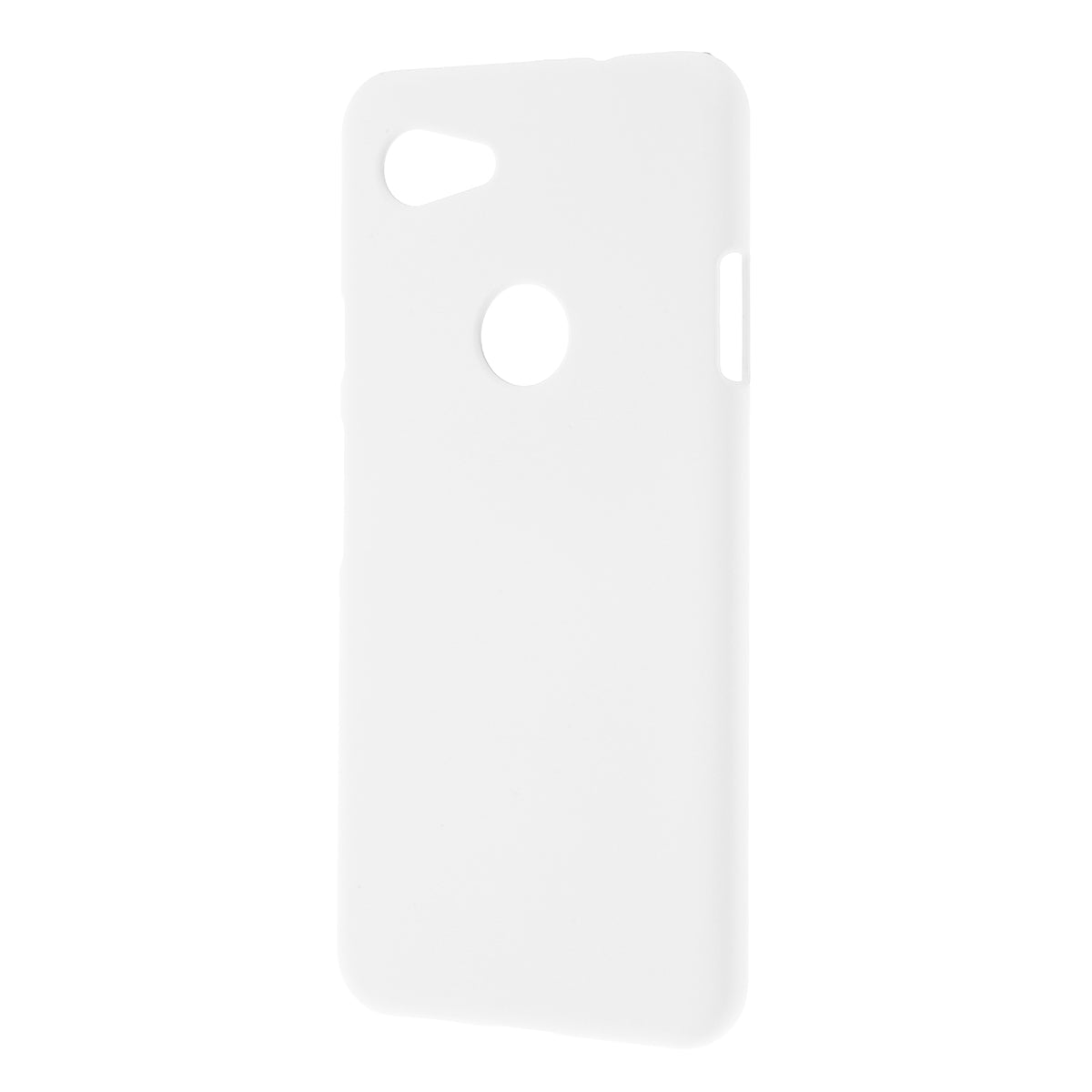 Glossy Rubberized PC Hard Phone Case for Google Pixel 3a