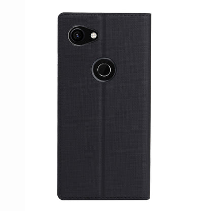 VILI DMX Cross Texture Leather Stand Case with Card Slot for Google Pixel 3a