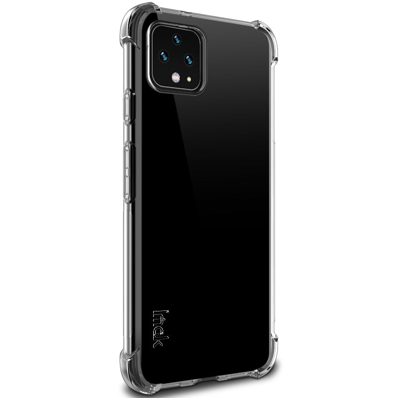 IMAK Shockproof TPU Case + Explosion-proof Screen Protector for Google Pixel 4 XL