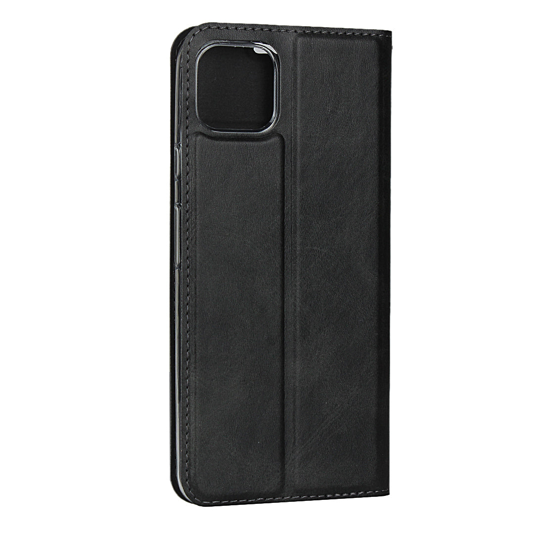 Leather Stand Case with Card Slot for Google Pixel 4