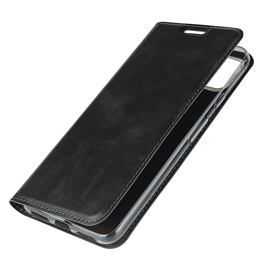 Leather Stand Case with Card Slot for Google Pixel 4