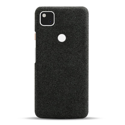 KSQ for Google Pixel 4a Soft Cloth Coated Hard PC Shockproof Protective Cover