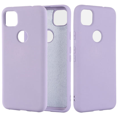 Soft Liquid Silicone Mobile Phone Case for Google Pixel 4a