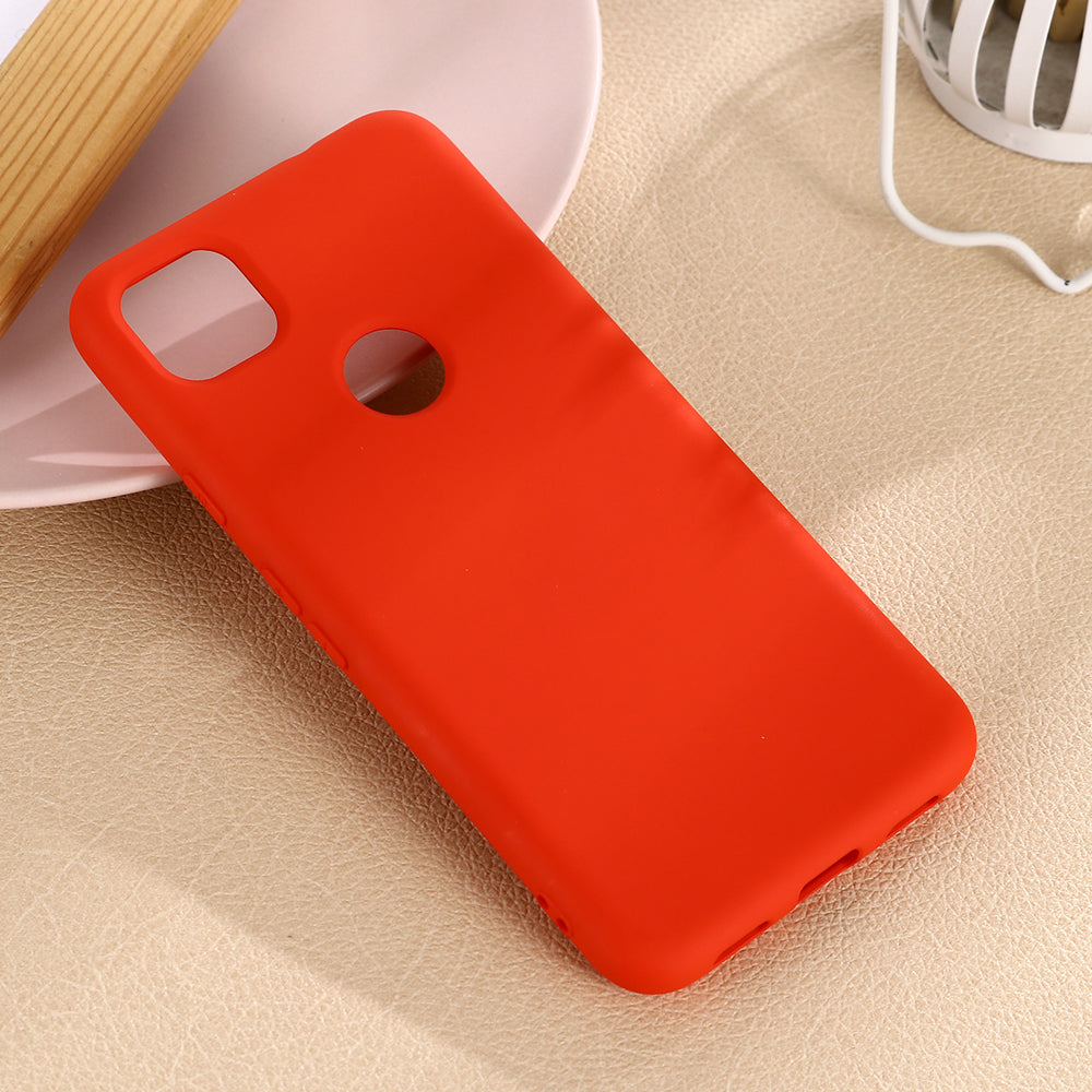 Soft Liquid Silicone Mobile Phone Case for Google Pixel 4a