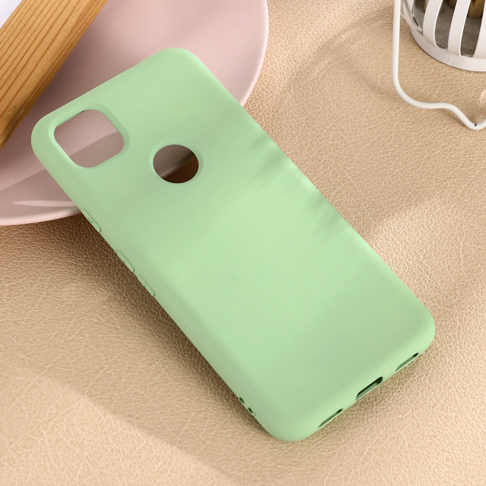 Soft Liquid Silicone Mobile Phone Case for Google Pixel 4a