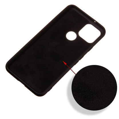 Liquid Silicone Phone Case for Google Pixel 5, Lightweight Microfiber Lining Cushion Texture Cover