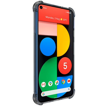 IMAK Shock-resistant TPU Back Case (Airbag Version) + Screen Protector Film for Google Pixel 5