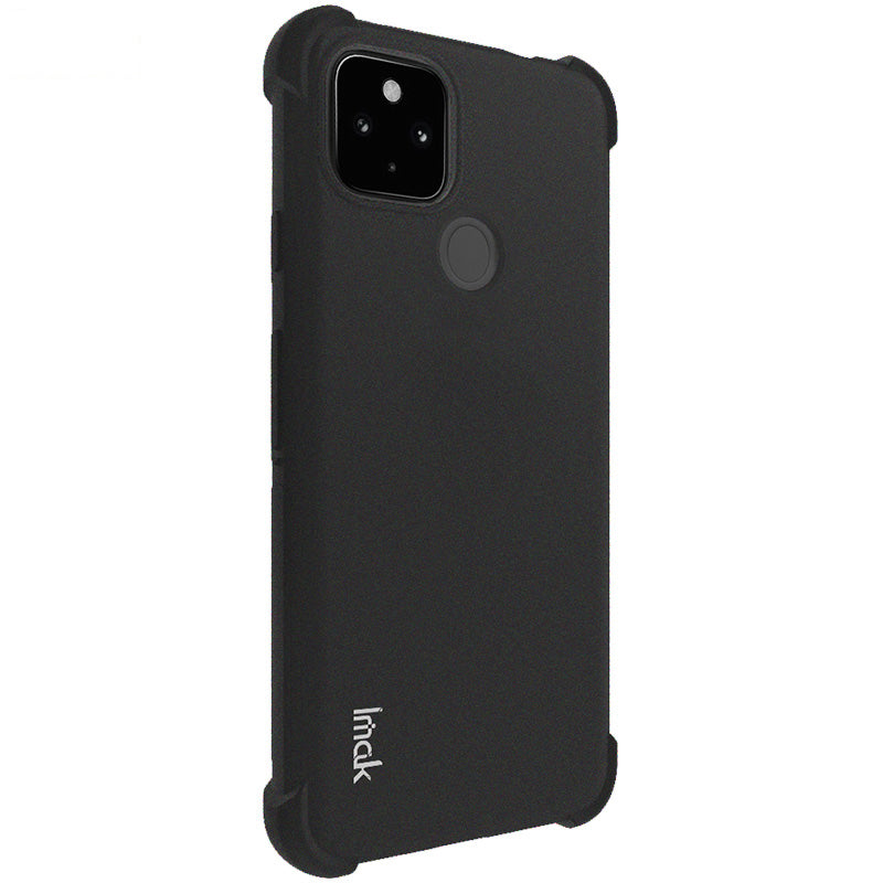 IMAK Four Corner Cushion Airbag Anti-Drop TPU Case + Screen Protector for Google Pixel 4a 5G