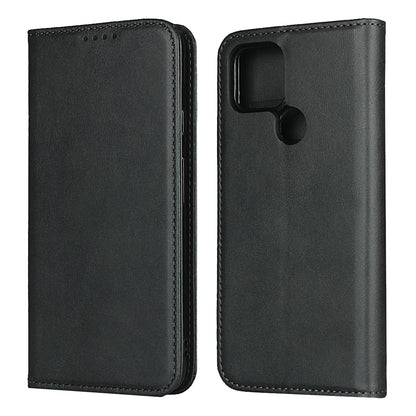 Auto-absorbed Wallet Leather Stand Cover Case for Google Pixel 4a 5G