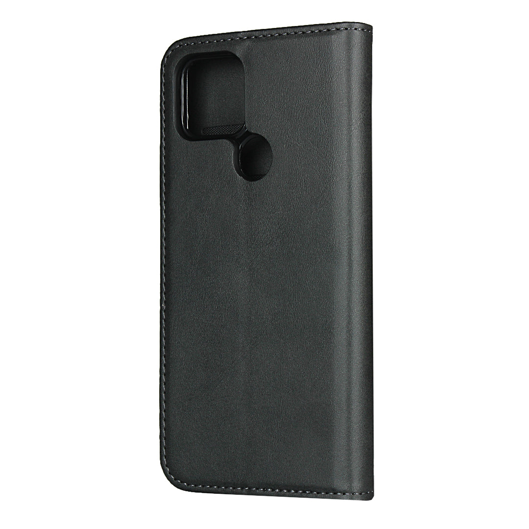 Auto-absorbed Wallet Leather Stand Cover Case for Google Pixel 4a 5G