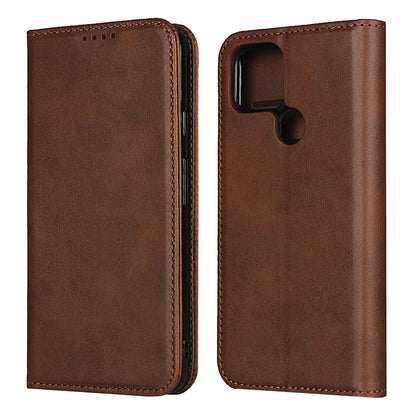 Auto-absorbed Wallet Leather Stand Cover Case for Google Pixel 4a 5G