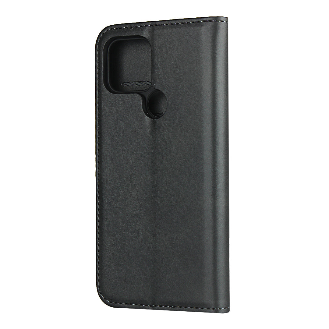 Auto-absorbed Wallet Leather Stand Cover Case for Google Pixel 5