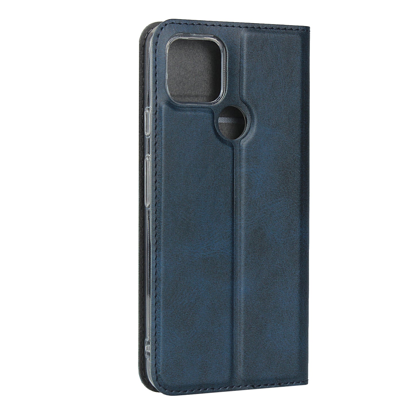 Leather Stand Case with Card Slot Phone Cover for Google Pixel 4a 5G