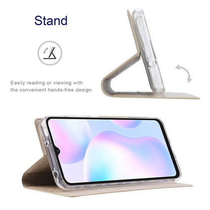 VILI DMX Series Stand Design Leather Phone Cover Case with Card Holder for Google Pixel 5a