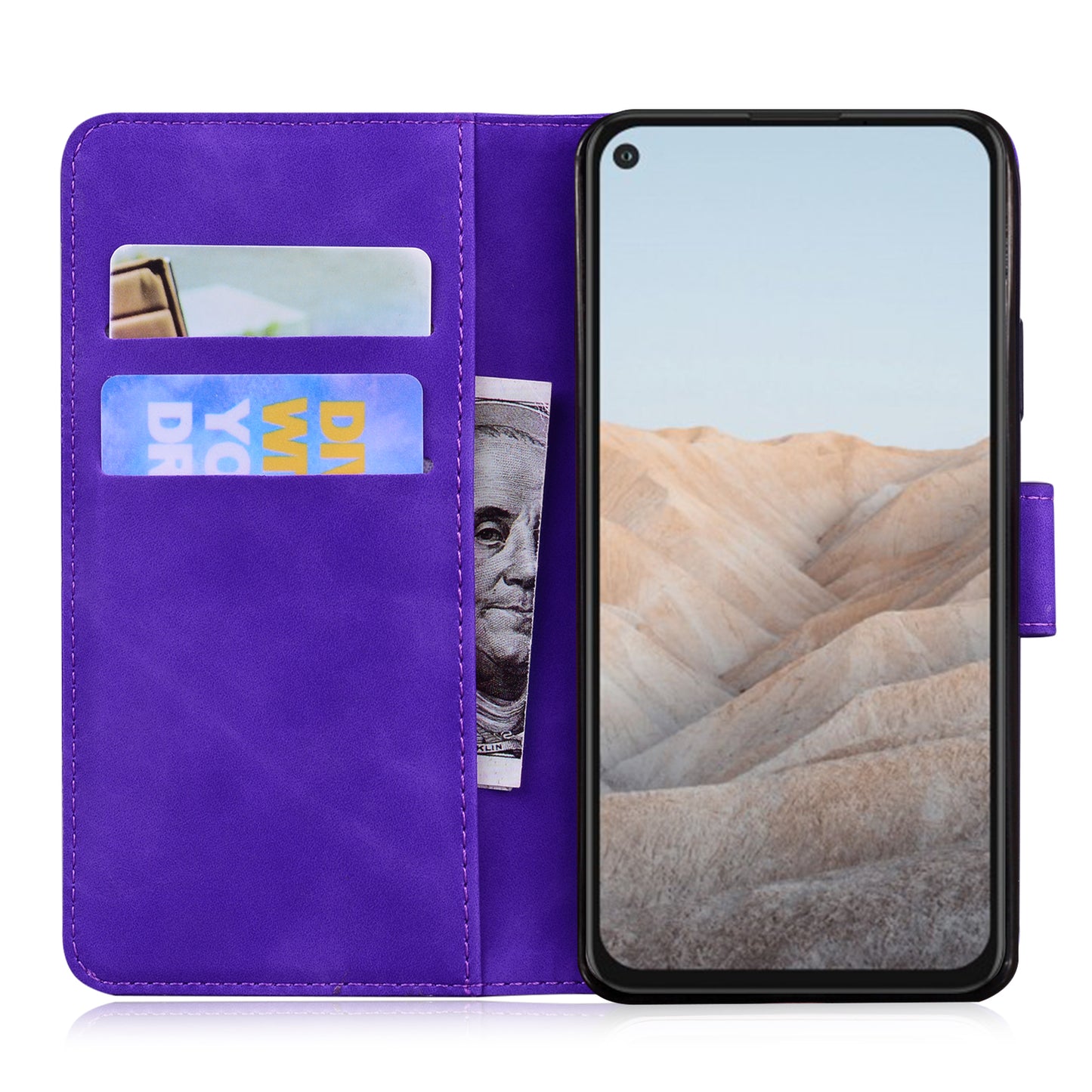 Flip Leather Phone Full Protection Case with Wallet Stand for Google Pixel 5a 5G