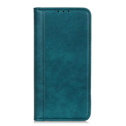 Litchi Texture Split Leather Auto-absorbed Wallet Stand Case Cover for Google Pixel 6