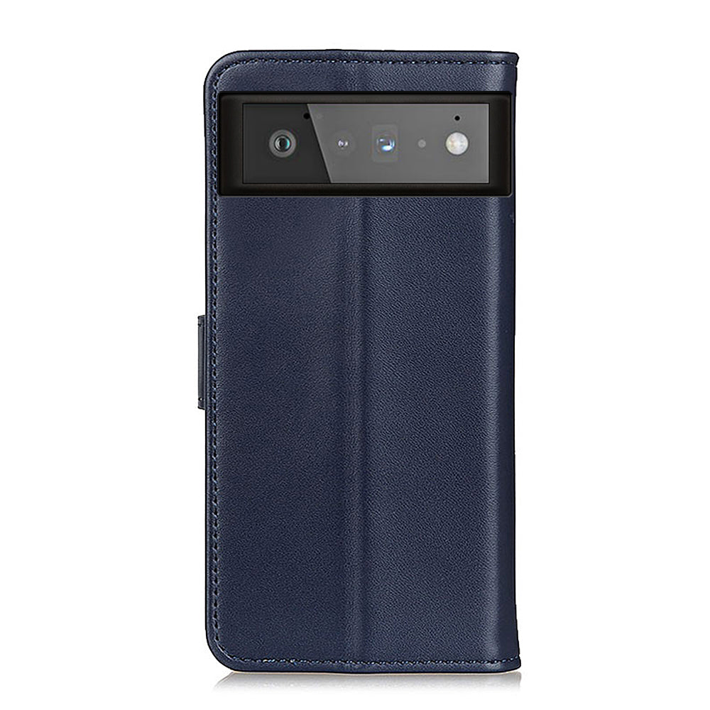 PU Leather Protective Phone Wallet Stand Shell Case for Google Pixel 6