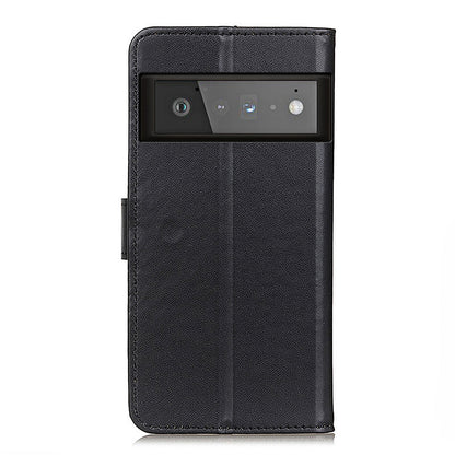 PU Leather Wallet Stand Mobile Phone Protective Shell Case for Google Pixel 6 Pro