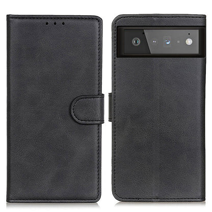 PU Leather Wallet Stand Phone Protection Shell Cover Case for Google Pixel 6