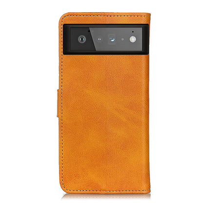 PU Leather Wallet Stand Phone Protection Shell Cover Case for Google Pixel 6