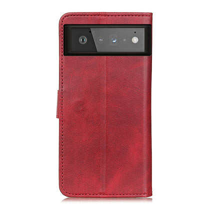 PU Leather Wallet Stand Phone Protection Shell Cover Case for Google Pixel 6