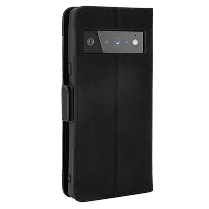 Wallet Stand Design Phone Cover Case with Multiple Card Slots for Google Pixel 6