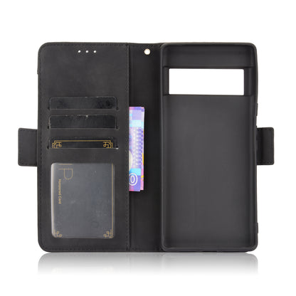 Wallet Stand Design Phone Cover Case with Multiple Card Slots for Google Pixel 6