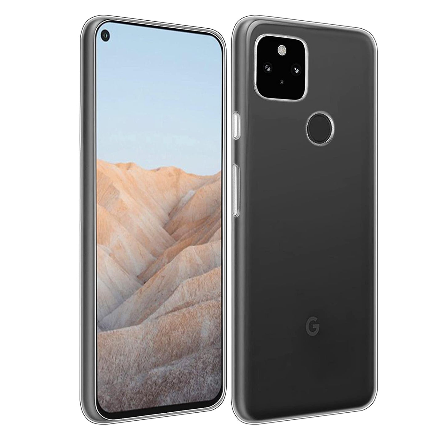 High Quality Anti-fingerprint Clear Soft TPU Cell Phone Cover Shell for Google Pixel 5a 5G