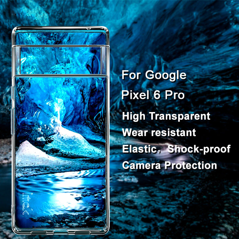 IMAK UX-5 Series Transparent Flexible TPU Case for Google Pixel 6 Pro