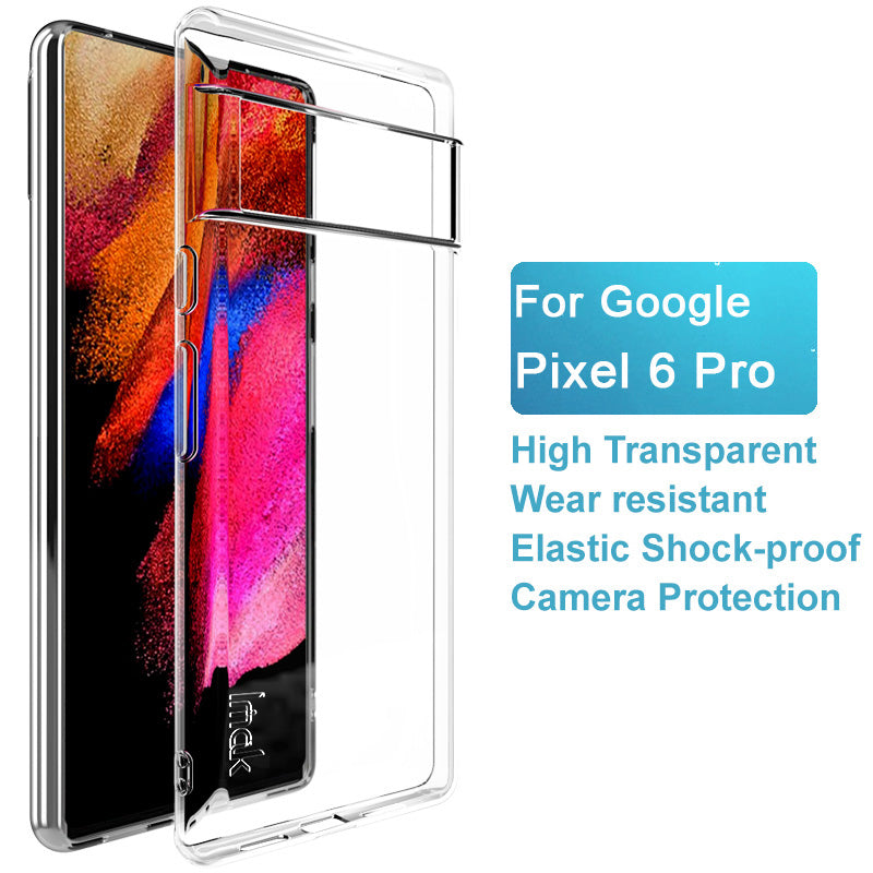 IMAK UX-5 Series Transparent Flexible TPU Case for Google Pixel 6 Pro