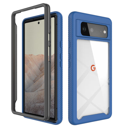 Full Coverage Pure Color Shock Absorption Phone Back Case for Google Pixel 6