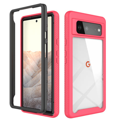 Full Coverage Pure Color Shock Absorption Phone Back Case for Google Pixel 6