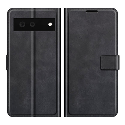 Folio Flip Leather Wallet Protective Case Phone Stand Cover Shell for Google Pixel 6