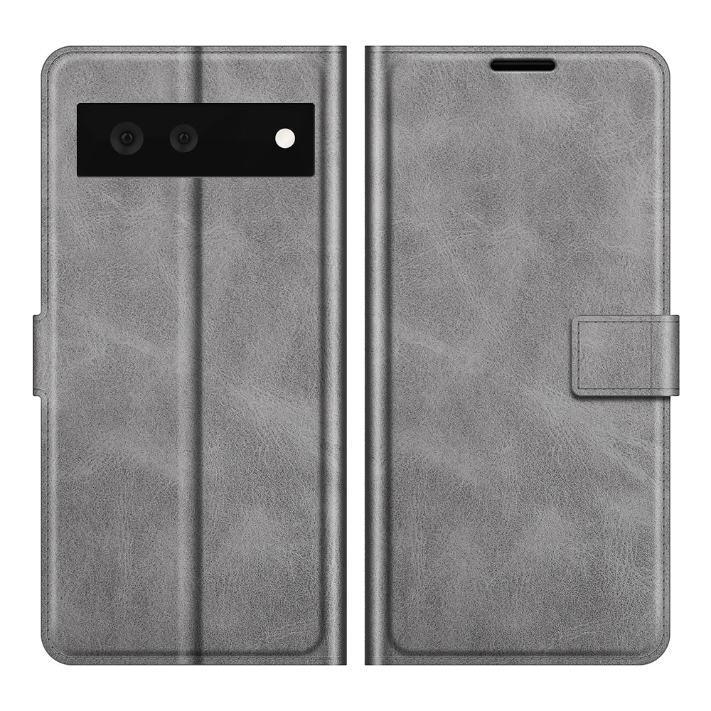 Folio Flip Leather Wallet Protective Case Phone Stand Cover Shell for Google Pixel 6