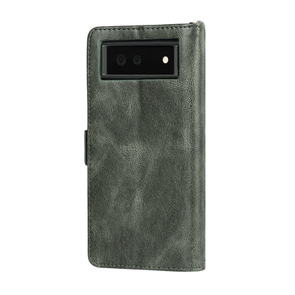 RFID Blocking Flip Phone Case Magnetic Closure Wallet Phone Cover Shell for Google Pixel 6 XL