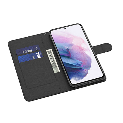 Stand Feature 3D Creative Pattern PU Leather Magnetic Flip Wallet Case with Strap for Google Pixel 6